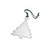 BWR1246 Zinc alloy Christmas Tree Pendant with Sling