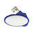 ELS1141 Oval USB Flash Drive 2GB