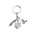 BWR1269 Mini Syringe Metal Key Tag