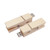 ELS1153 Wooden Clamp USB Flash Drive 2GB