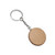 BWR1304 Blank Round Wooden Key Tag