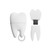 ELS1165 Tooth USB Flash Drive 2GB