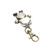 SUE1744 Robot Compass Pocket Watch