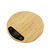 HAC2004 Bamboo Panel Round Digital Scale