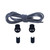 SUC1807 Reflective Lazy PET Shoe Laces