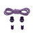 SUC1807 Reflective Lazy PET Shoe Laces