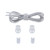 SUC1807 Reflective Lazy PET Shoe Laces