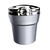 HOM2110 Led Light Zinc Alloy Car Ashtray
