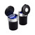 HOM2184 Multifunctional LED Metal Ashtray with Clock