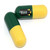 HOM3011 Capsule Shape ABS Pill Box with Alarm Timer