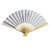 HOM3007 Portable Double Sides Folding Paper Fan