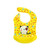 BWB1166 Cartoon Animal Baby Bibs With Pocket Catcher