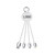 DIG3028 Multifunctional 3 in 1 USB Data Line Keychain