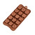HOM3126 Lovely 15 Pieces Flower Shape Chocolate and Cookies Molds