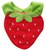 BWB1220 Strawberry Baby Bib