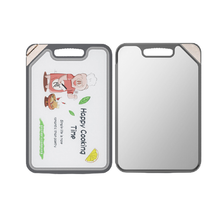 HOM3571 Double-sided Cutting Board with Sharpener