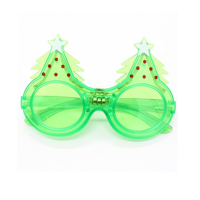 MOR3626 Christmas Tree Flashing Glasses