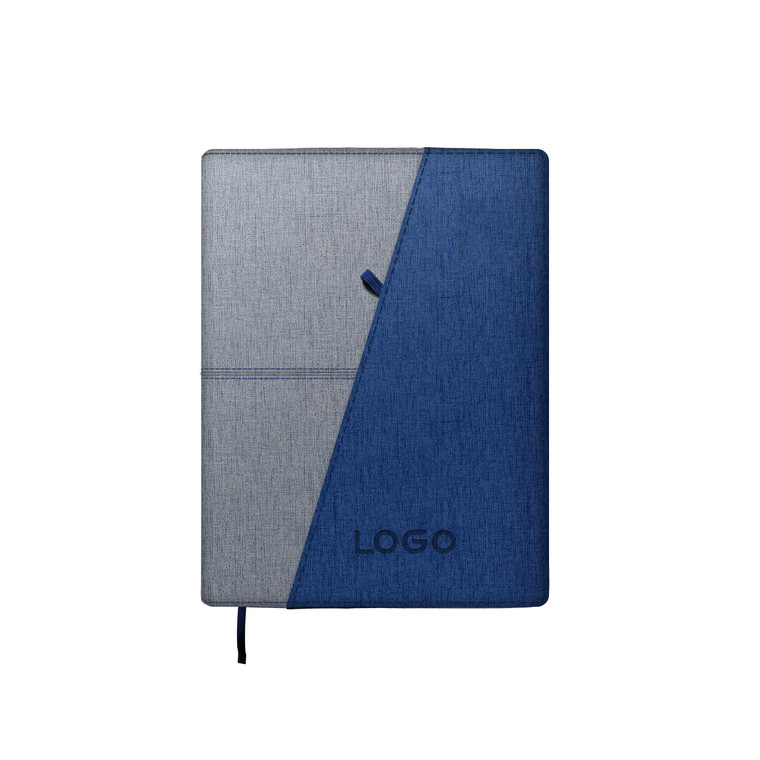OFF2054 Practical Artificial Leather Notebook with Folders