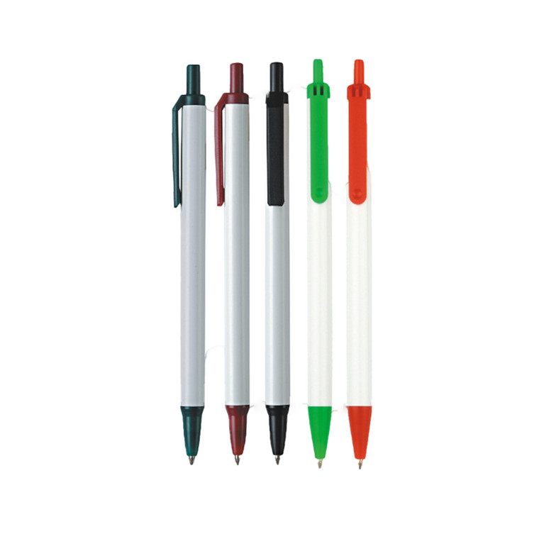 OFF2058 Plastic Pressing Ballpoint Pen