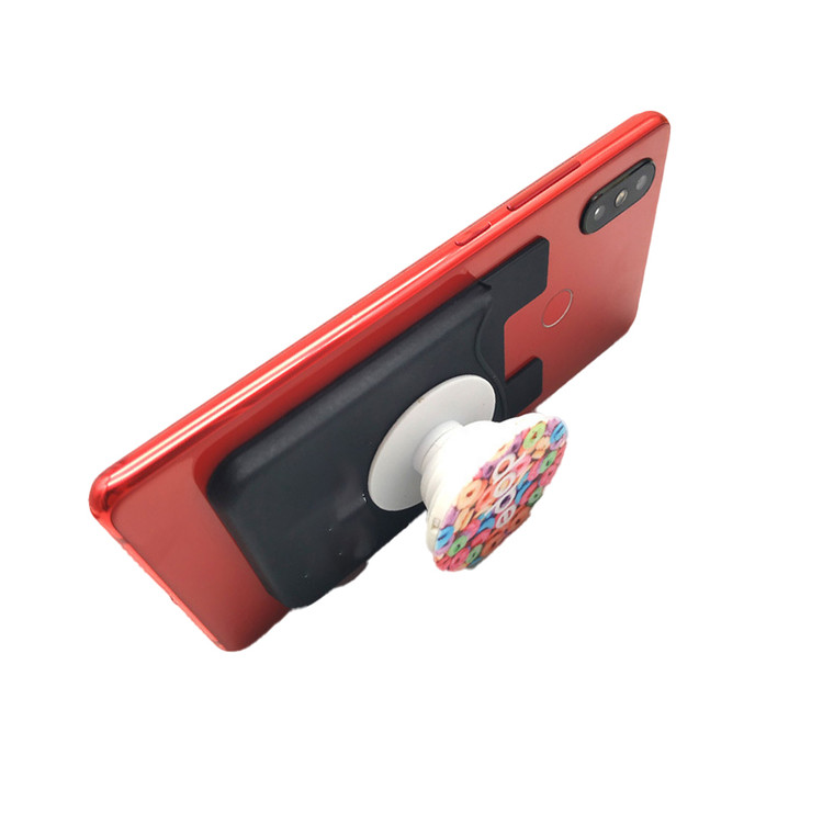 DIG3220 Silicone airbag mobile phone card holder