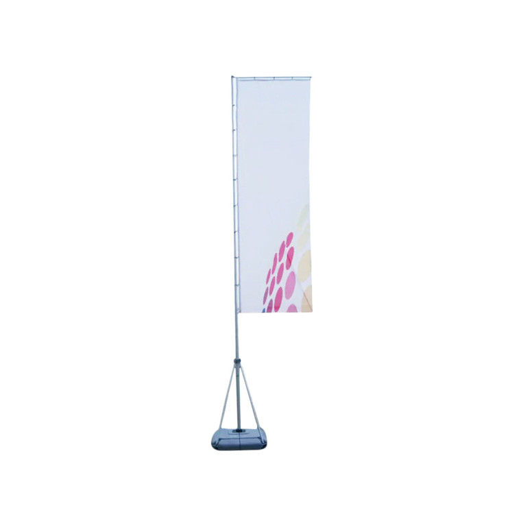 OFF3477 Customized Rectangle Feather Flag with Gound Stakes