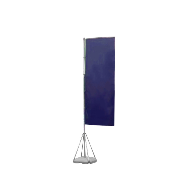 OFF3478 Customized Rectangle Feather Flag with Gound Stakes