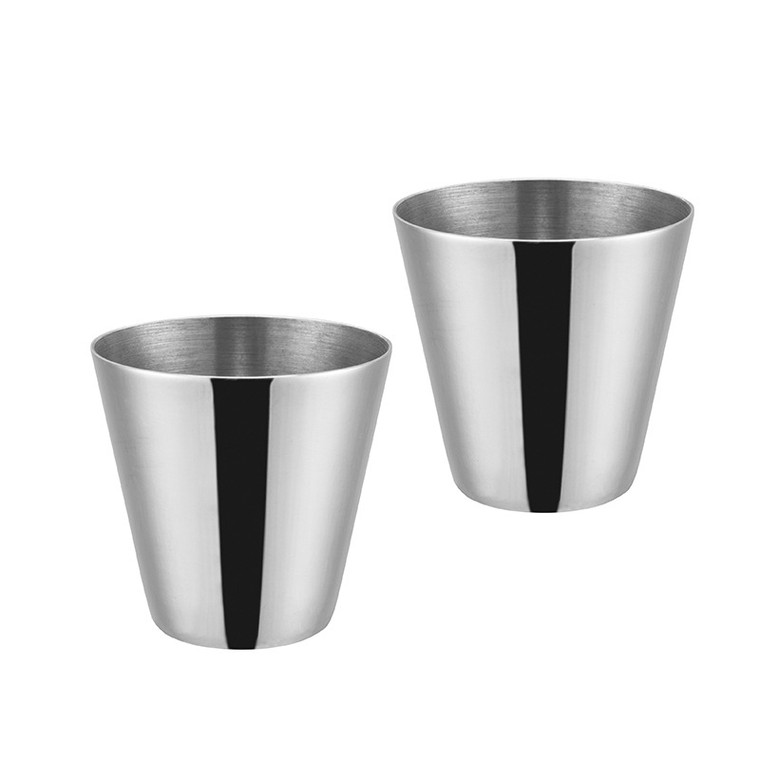 HOM3261 2oz Single Layer 304 Stainless Steel Shot Glass