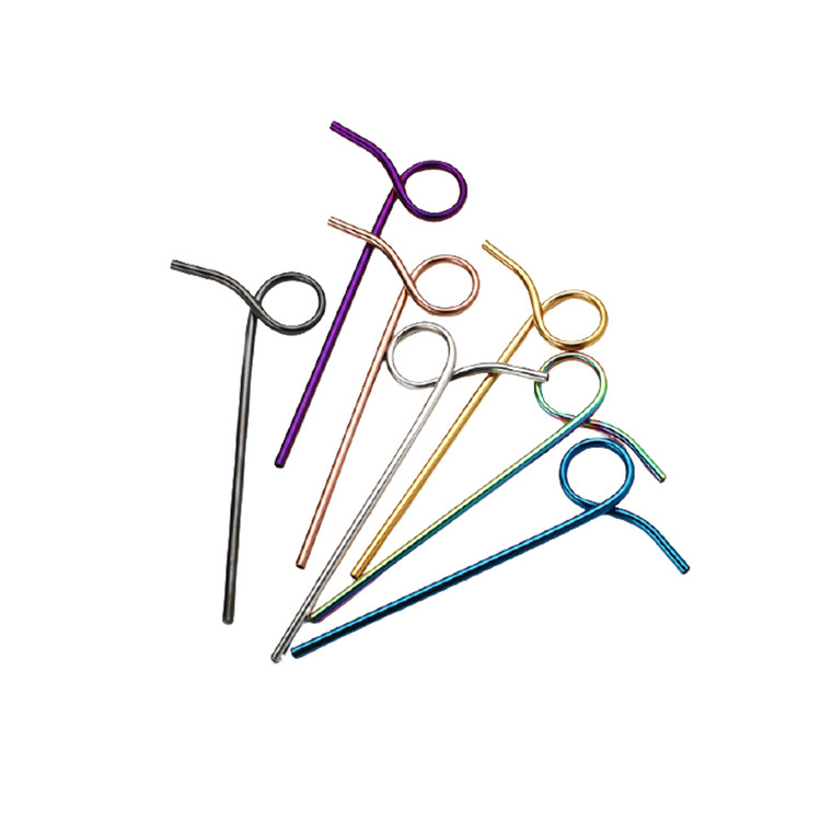 HOM3534 Nine Shape Stainless Steel Straw
