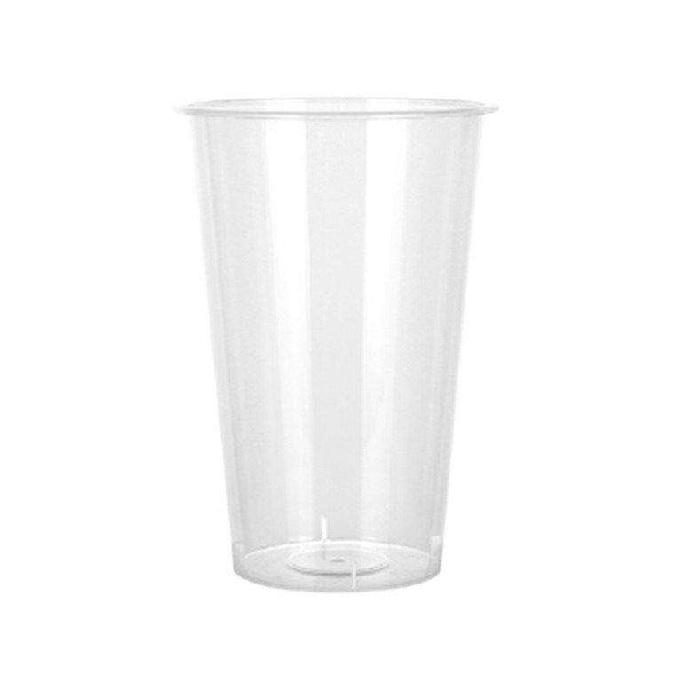 MOR3658 16OZ Plastic Transparent Milk Tea Cup