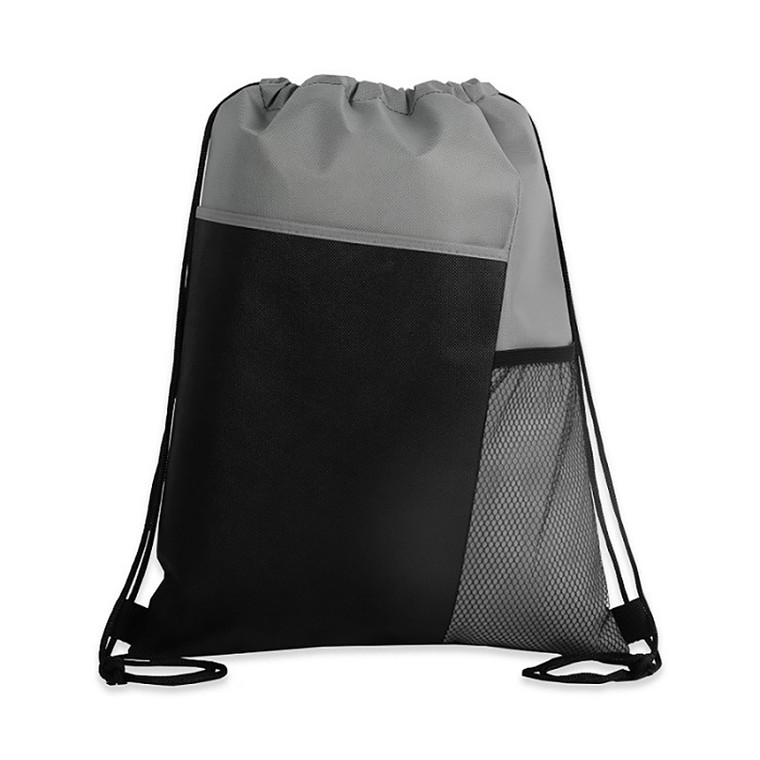 MOR3257 Stitching Drawstring Bag