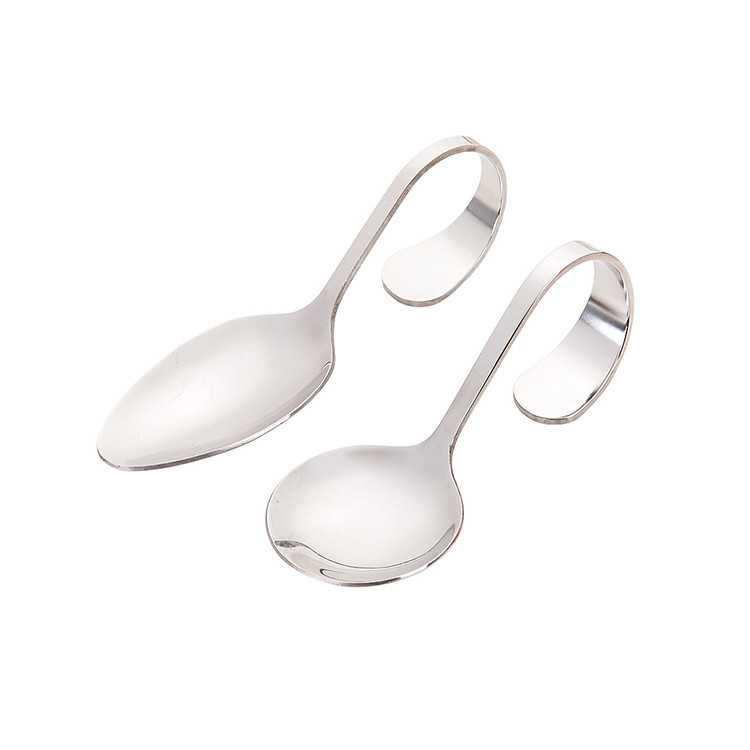 BWS1121 Curved Stainless Steel Spoon