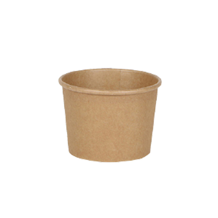 MOR3501 8oz Kraft Paper Ice Cream Cup