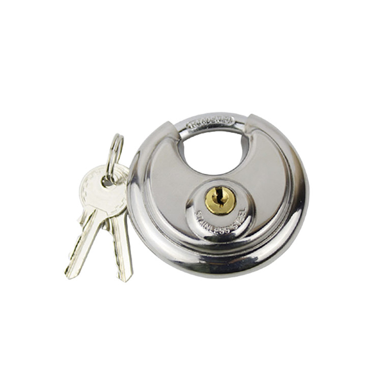 MOR3430 Stainless Steel Discus Padlock