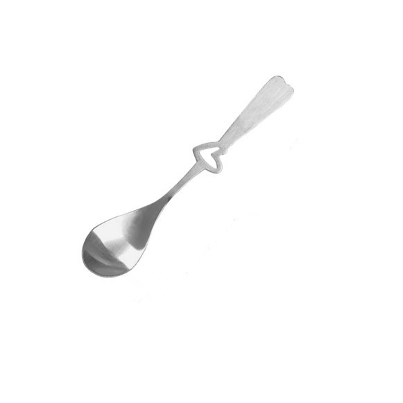 BWS1126 Cute Heart Silverware