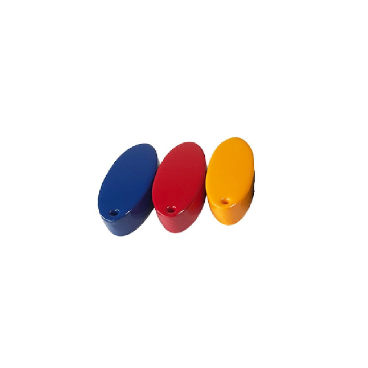 MOR4289 OVAL SOFT FLOATER KEYCHAIN