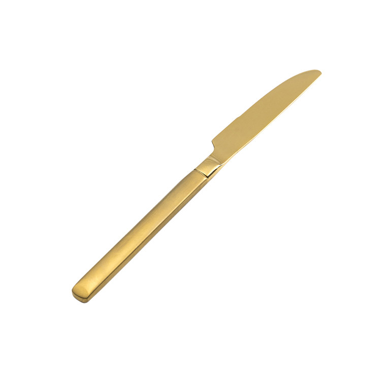 BWS1148 Elegant Dinner Knife Gold Silverware