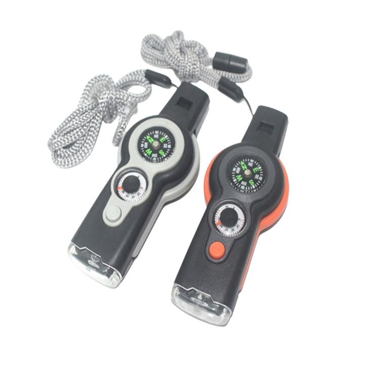 SPO4000 7 in 1 Camping Survival Whistle