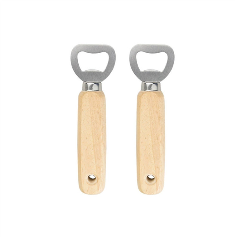 MOR4613 Wooden Handle Bottle Opener