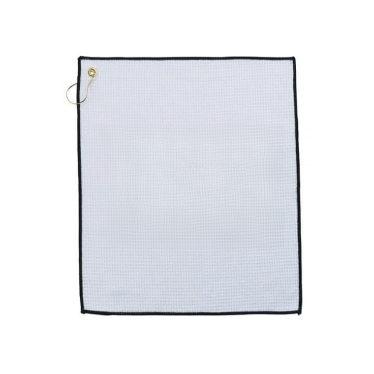 SPO4277SW Microfiber Waffle Weave Golf Towel