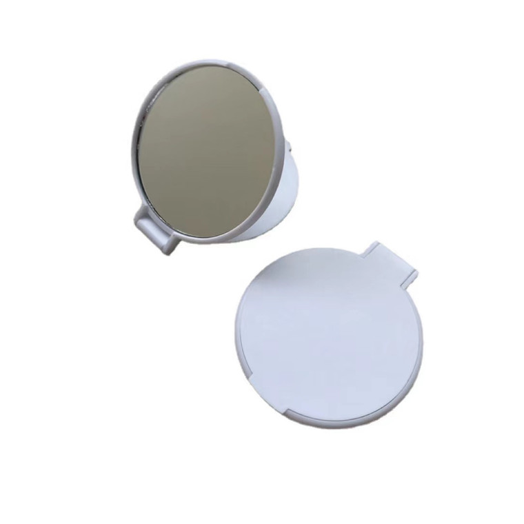 HOM4339SW  Round clamshell cosmetic mirror