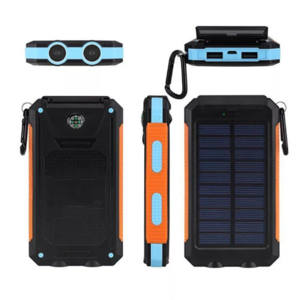 DIG4609SW  Waterproof Solar Charger With  Carabiner And Compass
