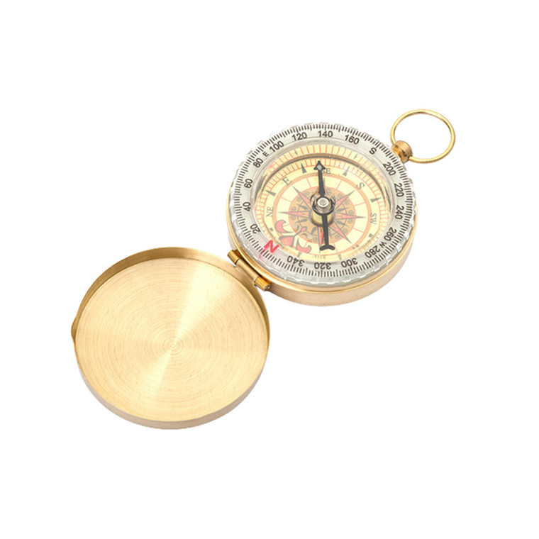 SPO4565SW Camping Survival Compass Keychain