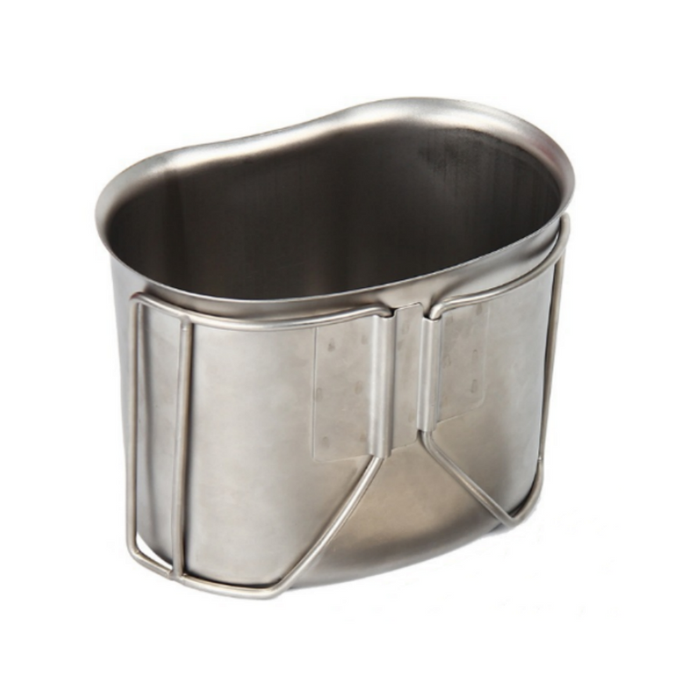 SPO4684SW  Military Canteen Cup with Butterfly Clip