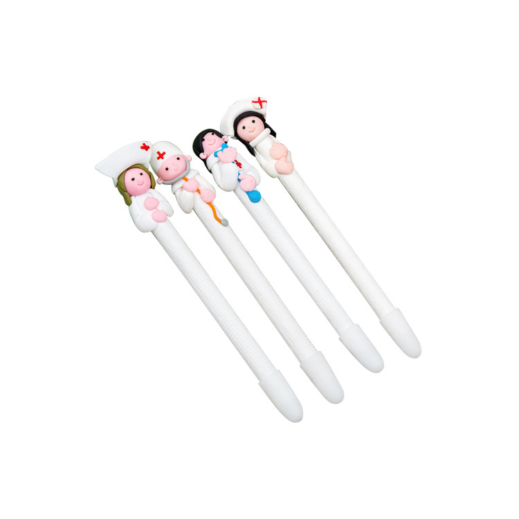 FPP1115 Medical Stuff Shaped Soft Polymer Gel Pen