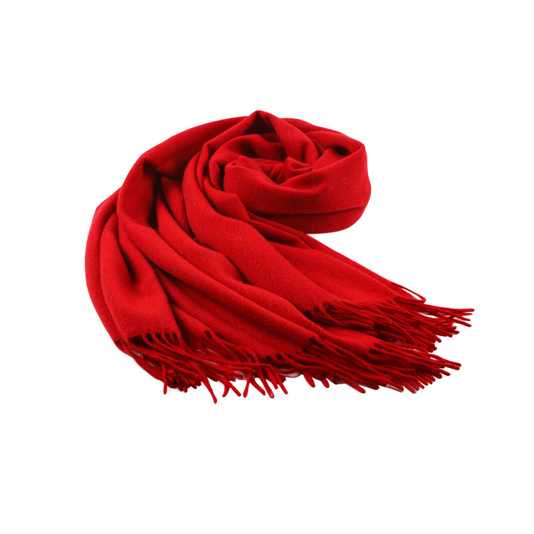 APC1114 Fringed Solid Color Scarf