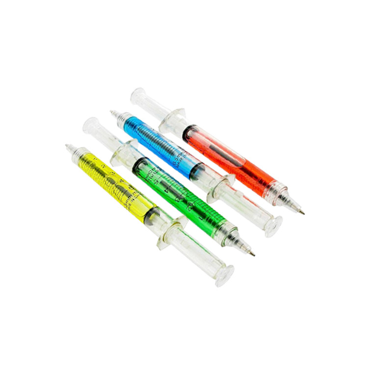 FPP1173 Syringe Shaped Plastic Ballpoint Pen