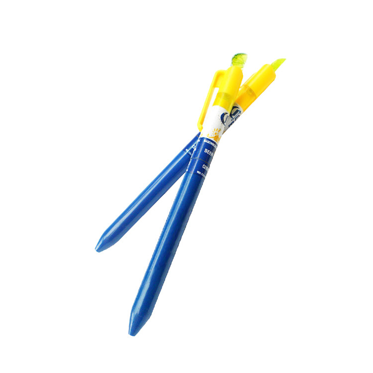 FPP1187 Plastic Ballpoint Pen with Lemon Slice Shaped Dcor