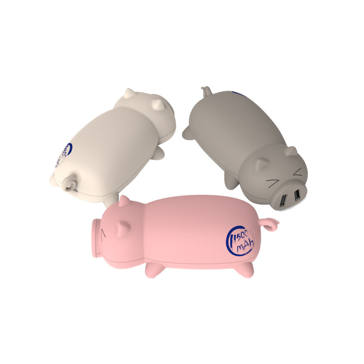 ELP1147 Dual Port Piggy USB Power Bank 6000mAh