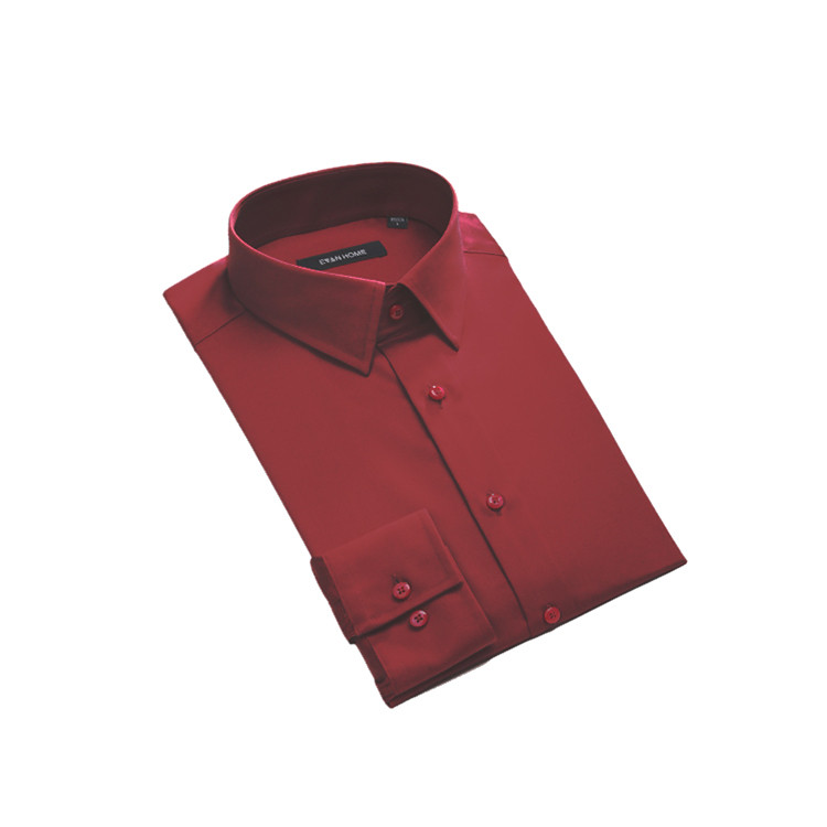 APD1115 Men's Formal Long Sleeve Cotton Blends Dress Shirt