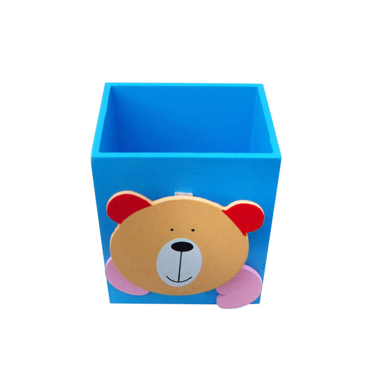 FPE1127 Wooden Desk Customized Pen Holder